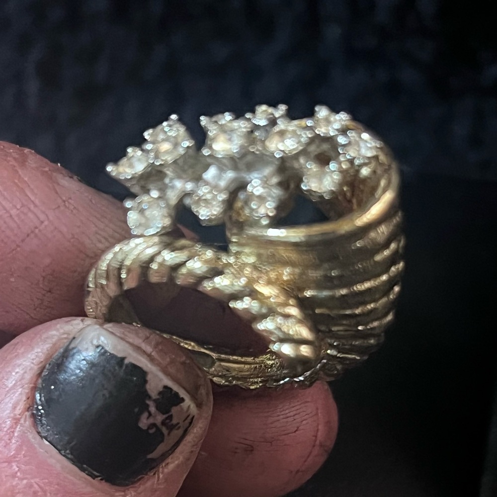 Vintage 1960 Cornucopia Ring - image 4